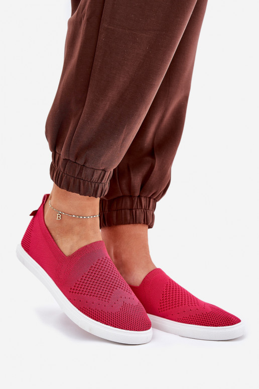 Dámske Tenisky Slip-on Big Star FF274A605 Ružová Dámske Tenisky Slip-on Big Star FF274A605 Ružová