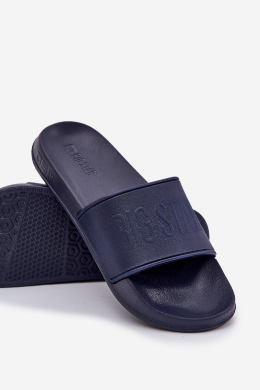 Ľahké penové šľapky pánske Big Star MM174323 tmavomodrá Ľahké penové šľapky pánske Big Star MM174323 tmavomodrá