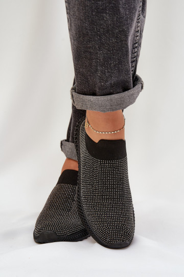 Trvalý model tenisky Dámske S Dekoráciou D&A TIN121 čierna 2