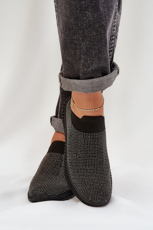 Trvalý model tenisky Dámske S Dekoráciou D&A TIN121 čierna