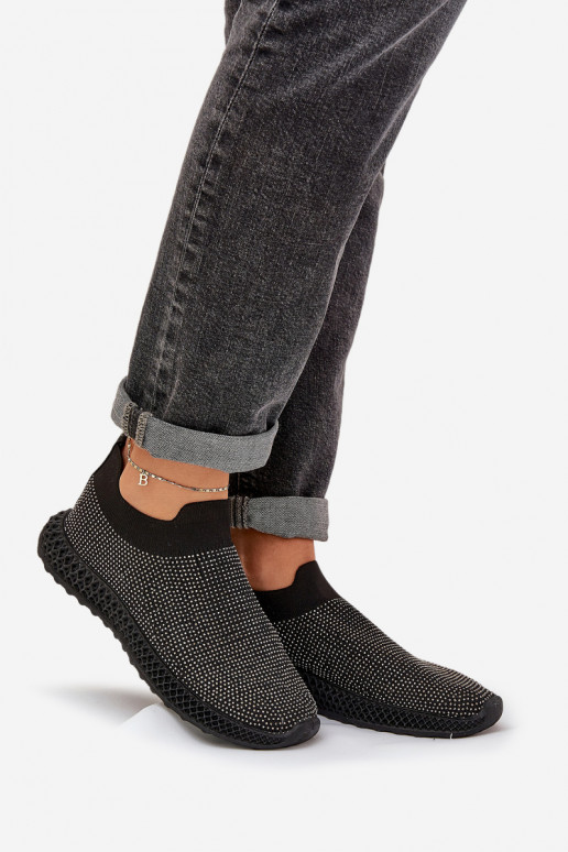 Trvalý model tenisky Dámske S Dekoráciou D&A TIN121 čierna