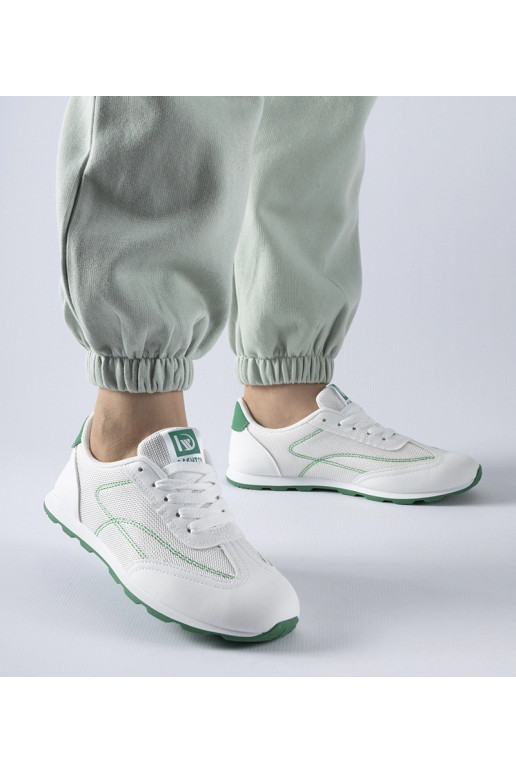 Bielo-zelené športové tenisky Pinarella