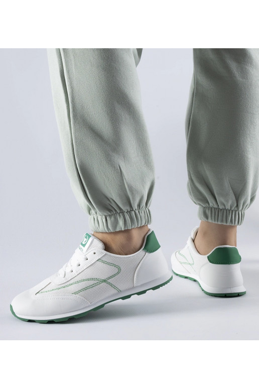 Bielo-zelené športové tenisky Pinarella